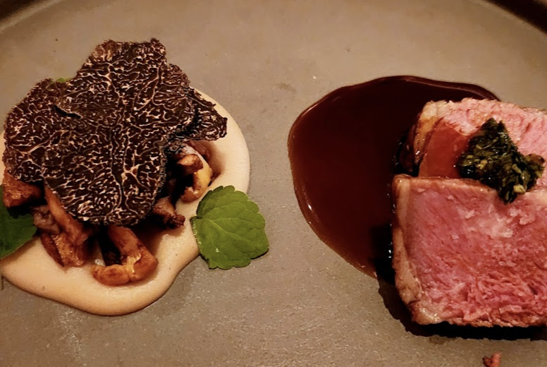 March signature dishes The tasting menu changes seasonally.